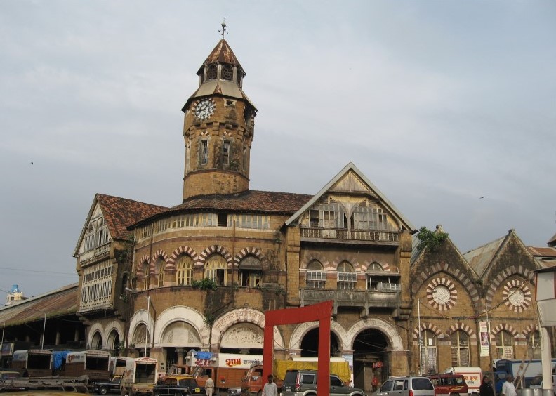 Crawford Market's colonial era building