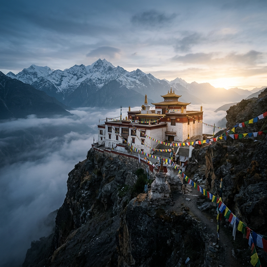 Himalayan monastery