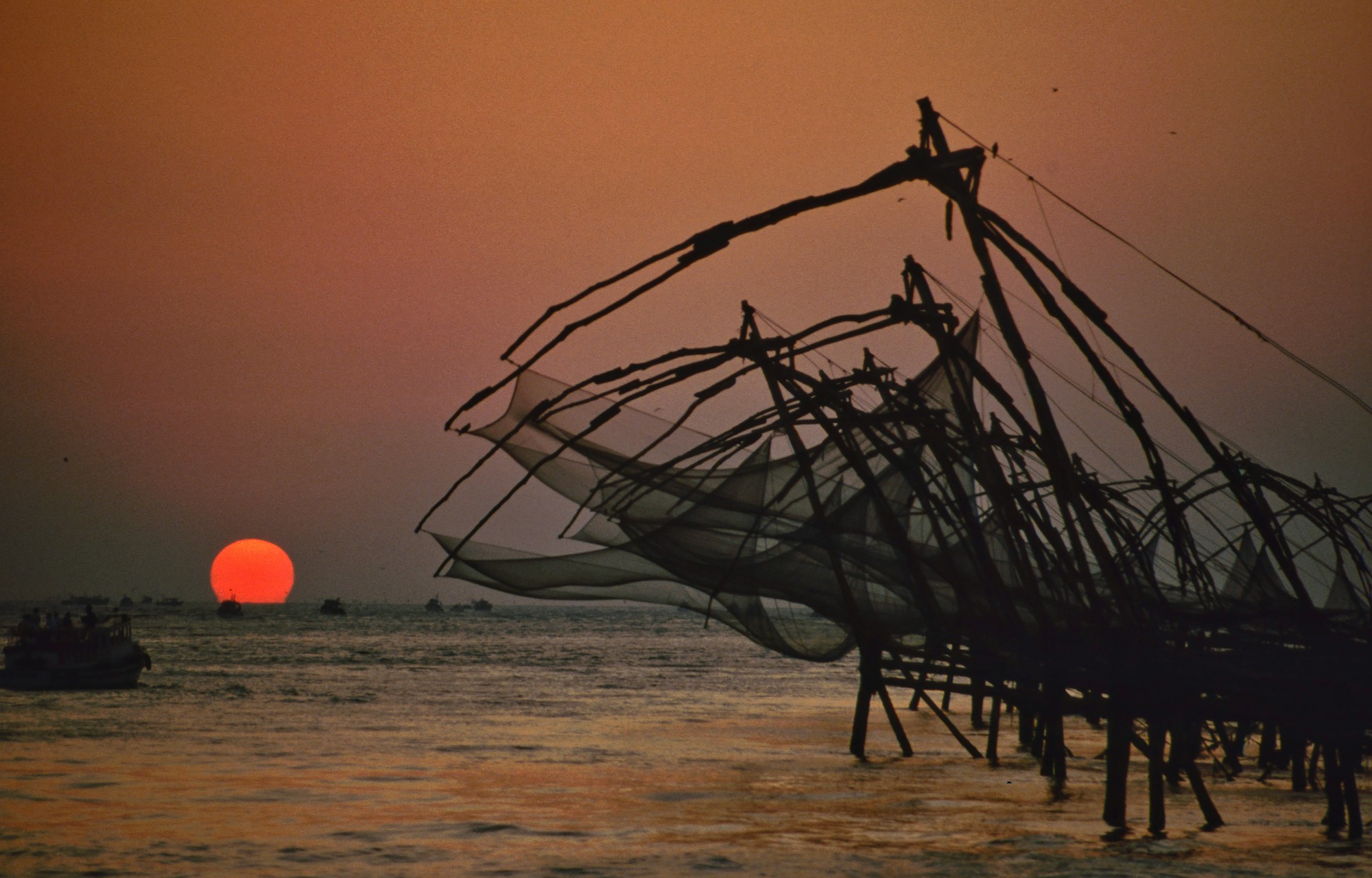 Chinese Fishing Nets — Fort Kochi, Kerala